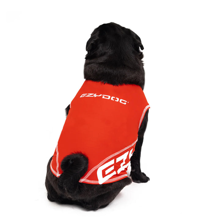 Ezydog Hi-Vis UV Rashies - Red