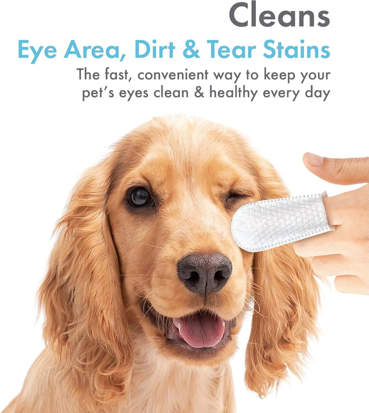 Petkin Fingertip Eyewipes