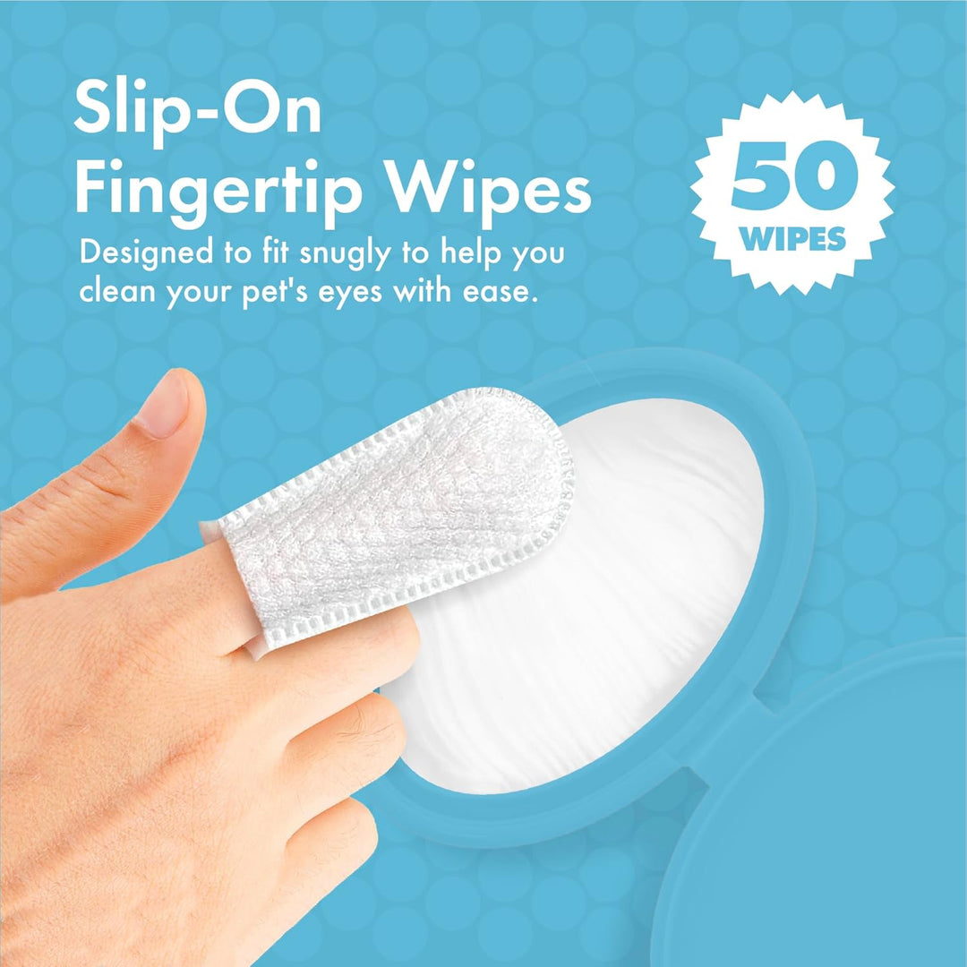 Petkin Fingertip Eyewipes