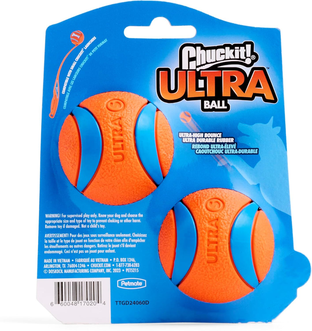 Chuckit Rubber Ultra Balls - 2 pack