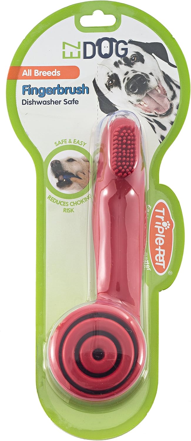 Dog Finger Toothbrush - Assorted Colors