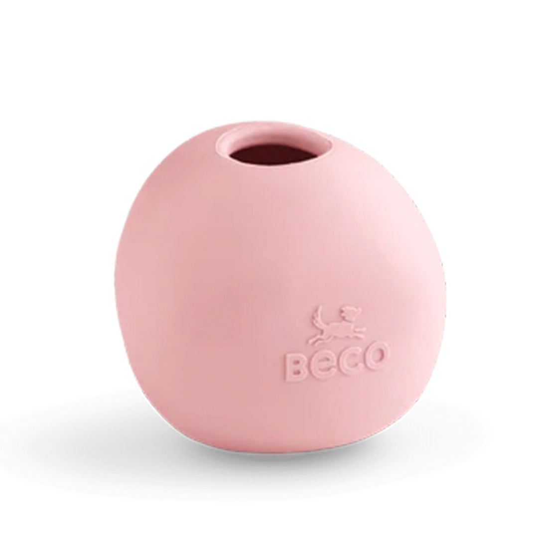 Beco Rubber Wobble Ball Fetch Toy - Pink