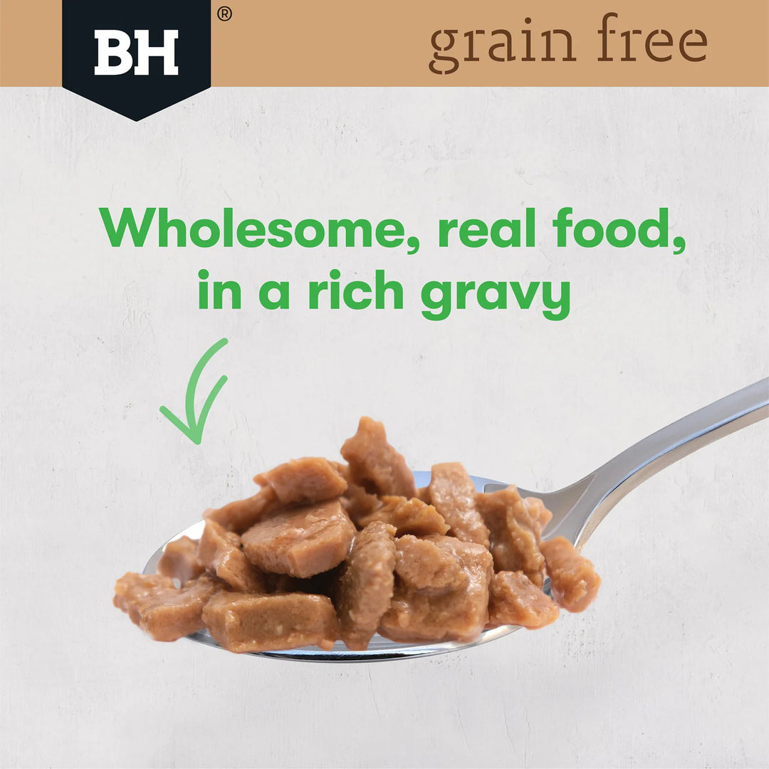 Black Hawk Grain Free Kitten - Chicken, Peas & Broth 85gr