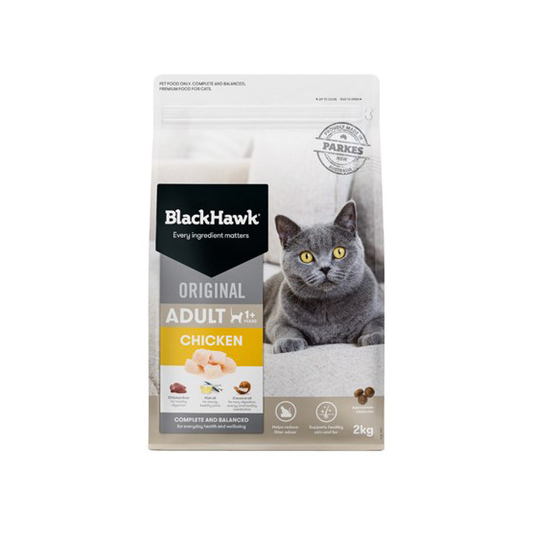 Black Hawk Original Adult Cat Food - Chicken 2kg