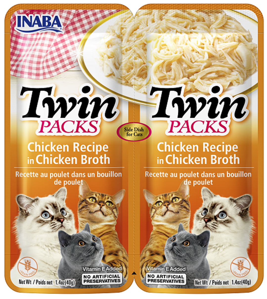 INABA Churu Twin Pack - Chicken in Chicken Broth