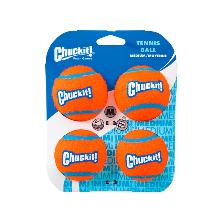 Chuckit! Tennis Balls - 4 Pack Medium