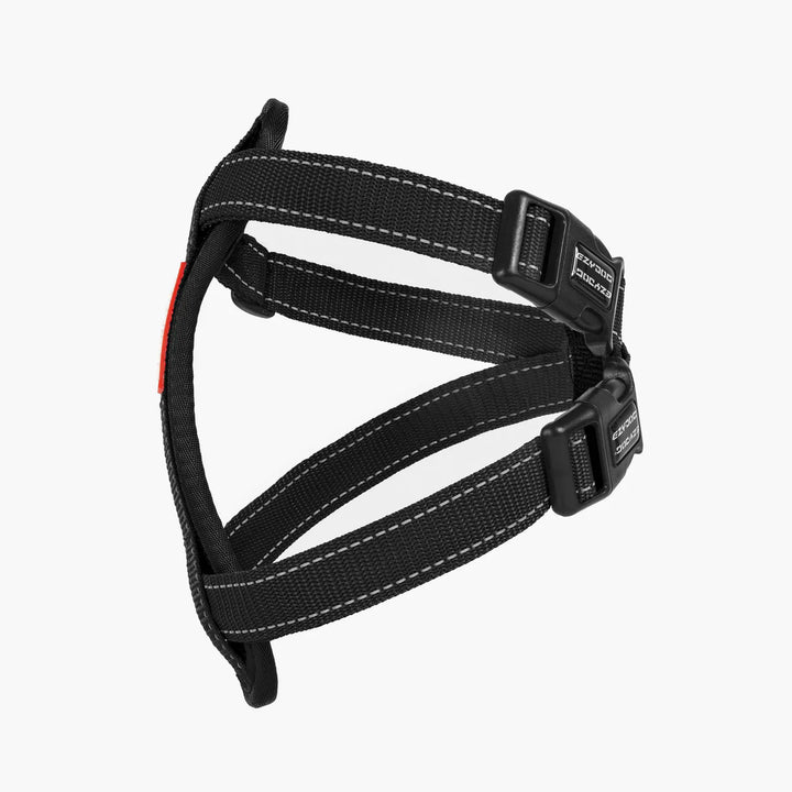 EzyDog Chest Plate Harness - Black