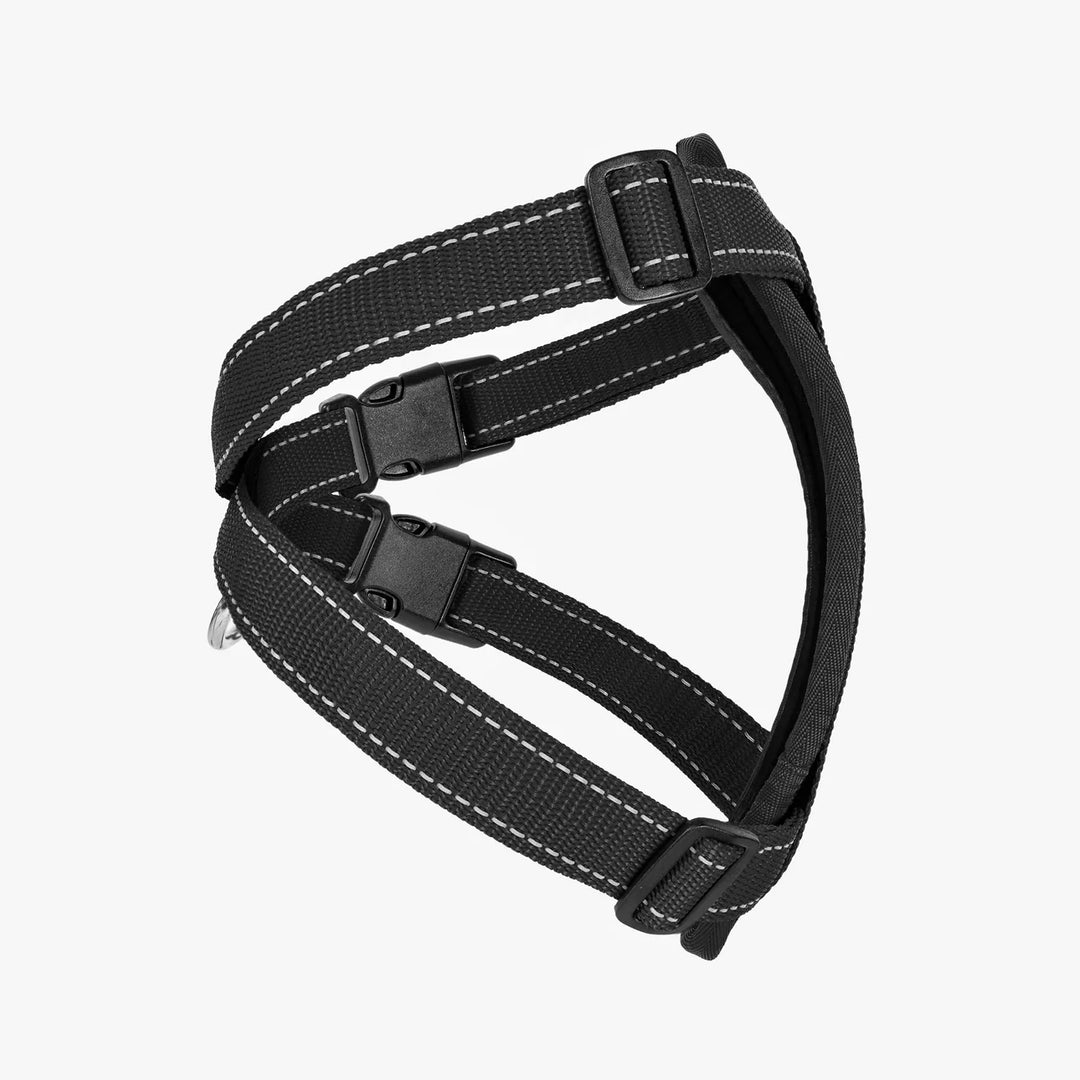 EzyDog Chest Plate Harness - Black