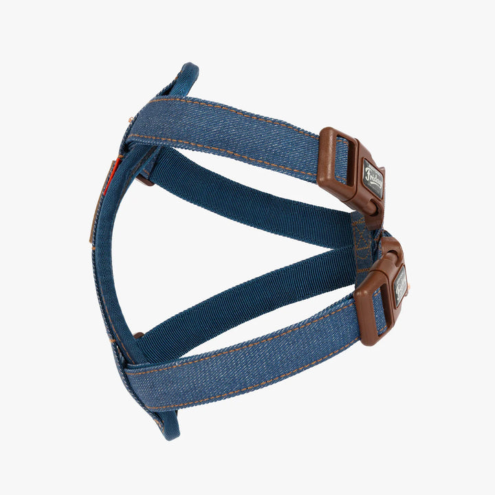 EzyDog Chest Plate Harness - Denim