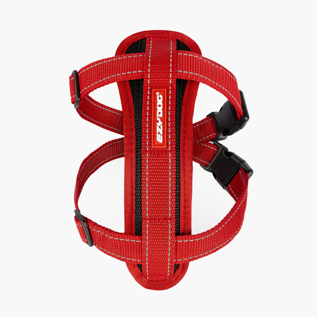 EzyDog Chest Plate Harness - Red