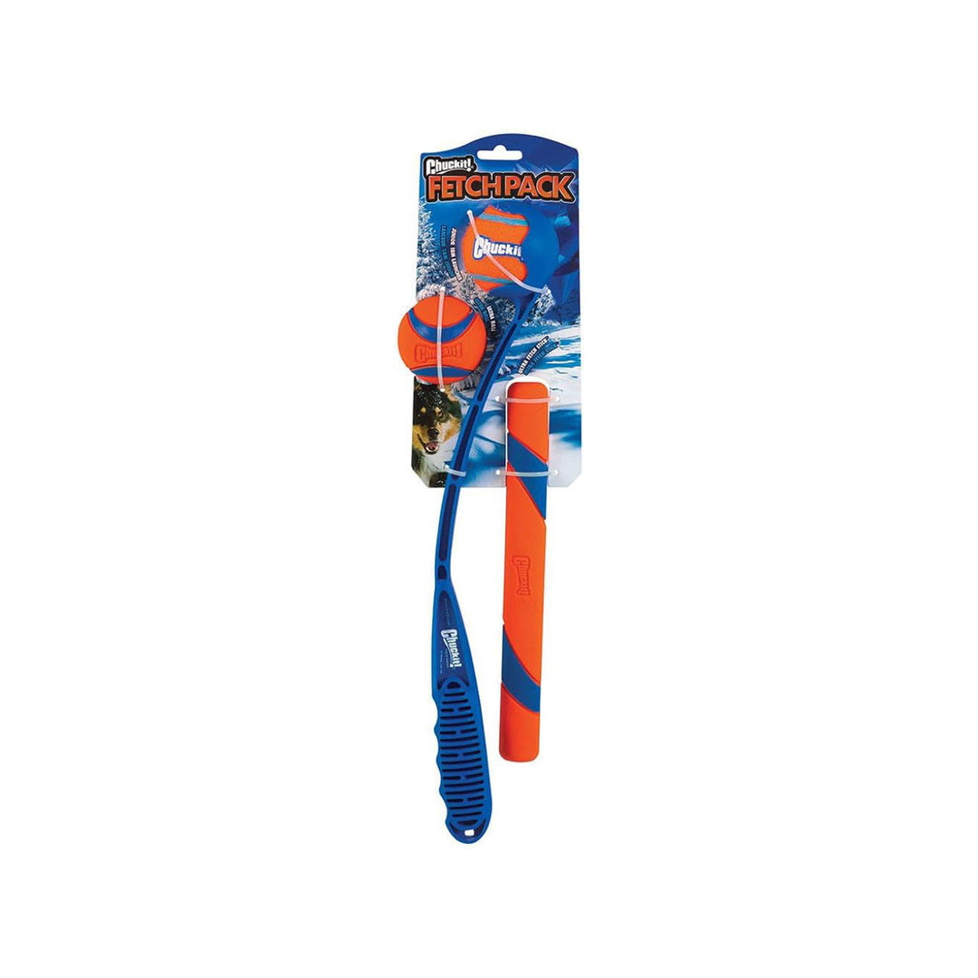 Chuckit! Fetch Pack With Balls Stick And Junior 18M Launcher Toy For Dogs