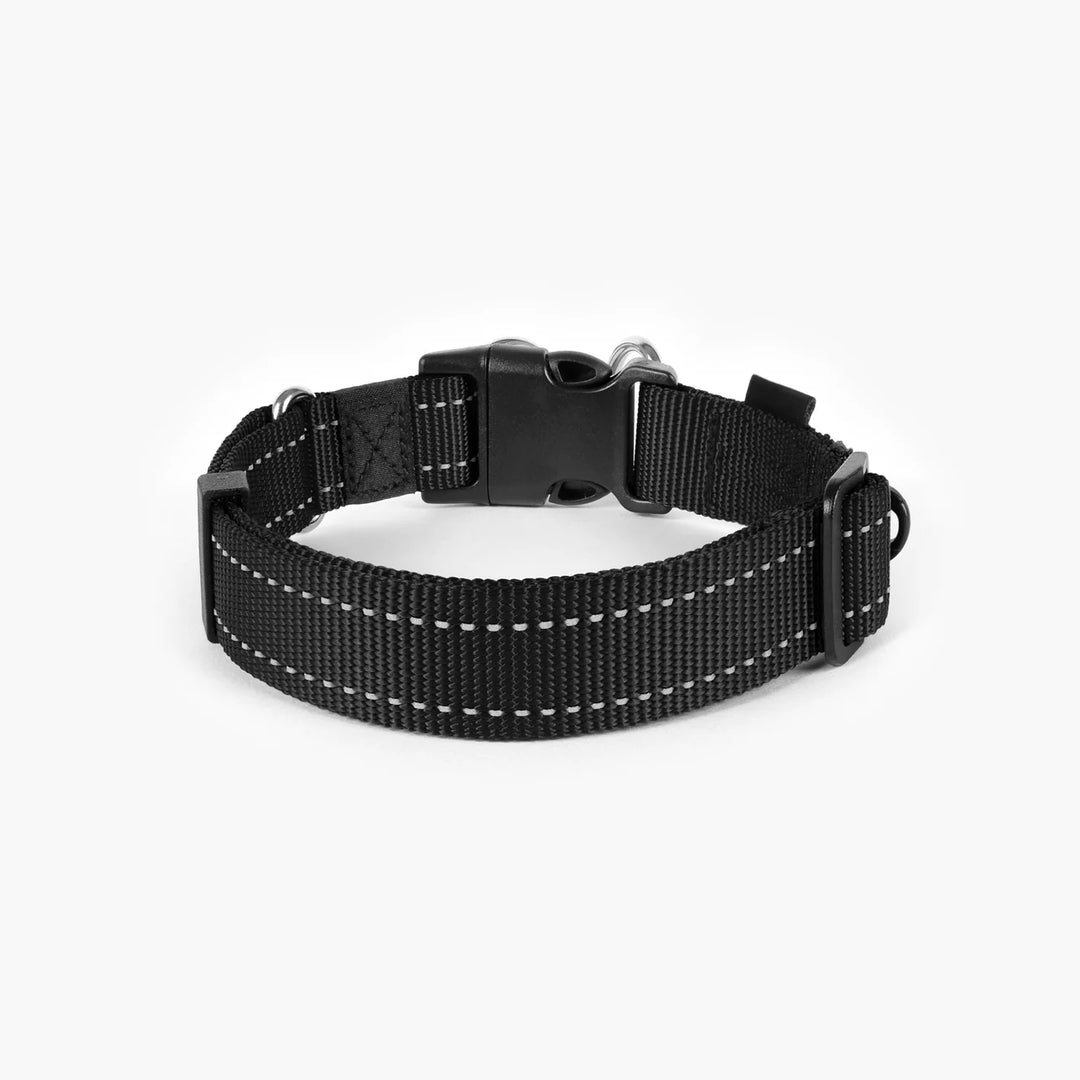 EzyDog Double Up Collar - Black