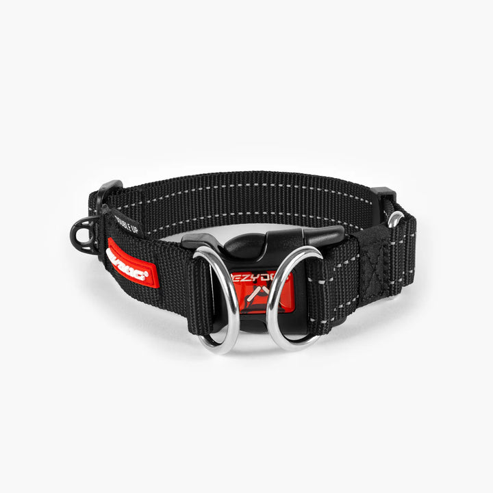 EzyDog Double Up Collar - Black