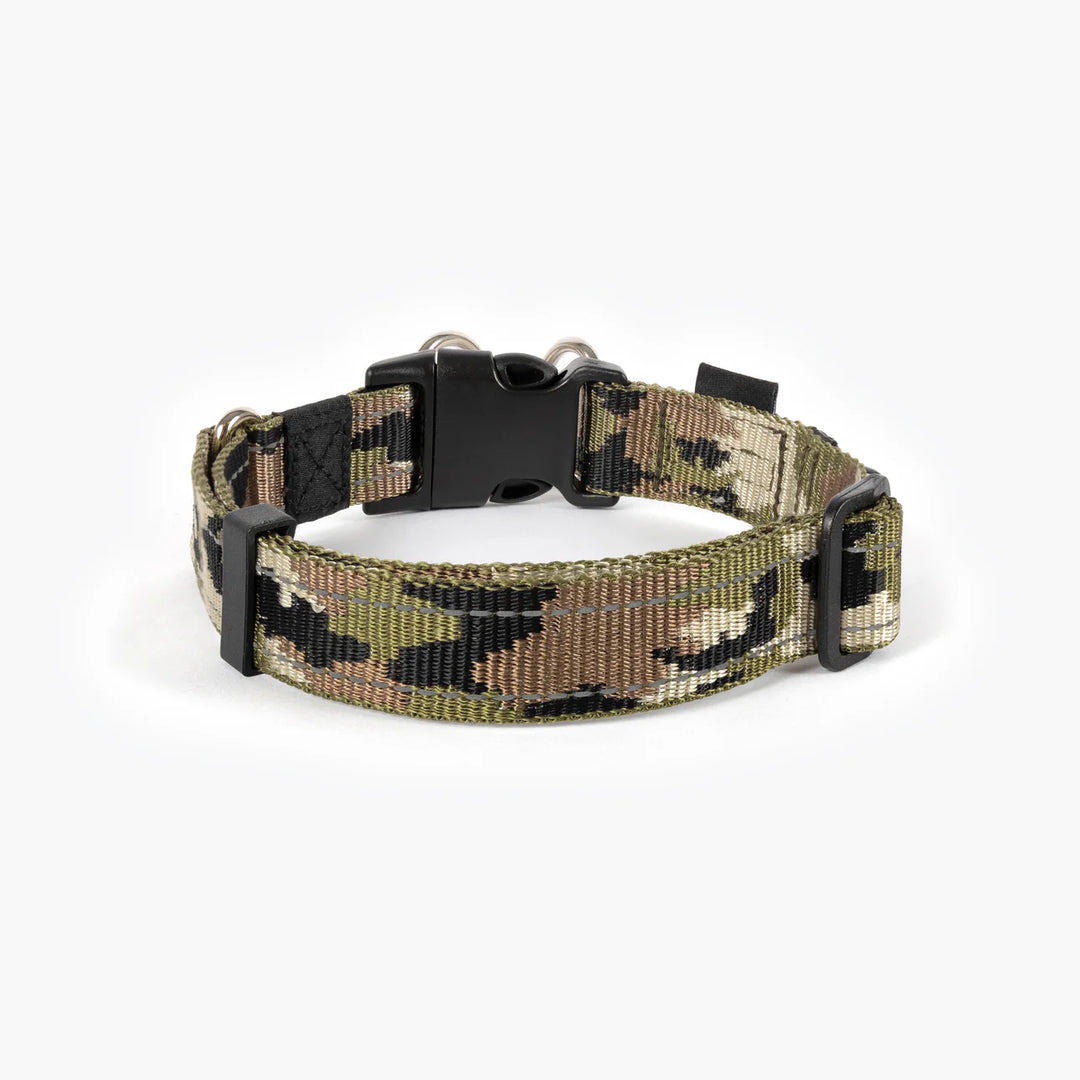 EzyDog Double Up Collar - Green Camo