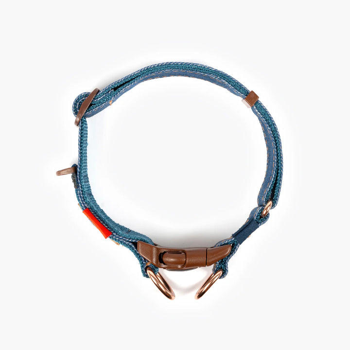 EzyDog Double Up Collar - Denim