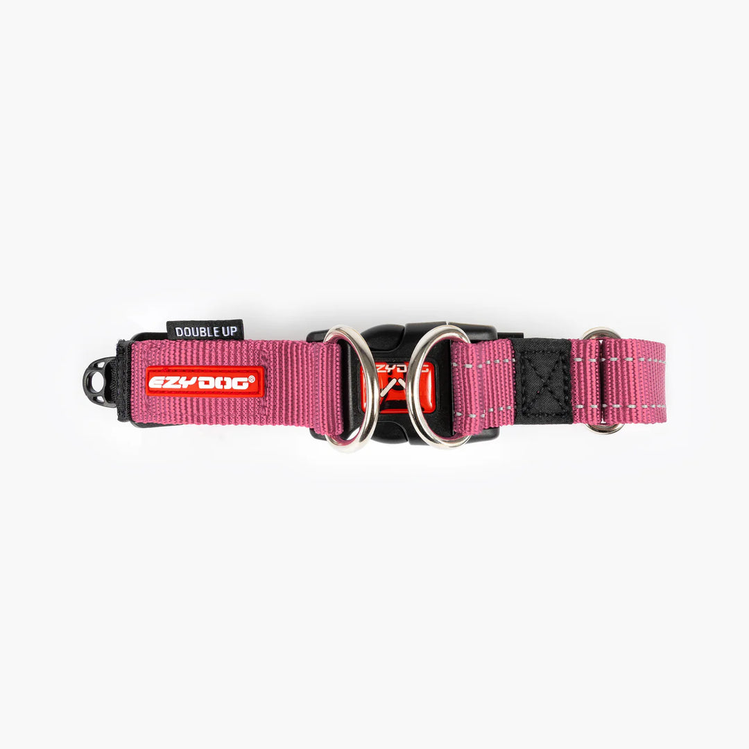 EzyDog Double Up Collar - Pink