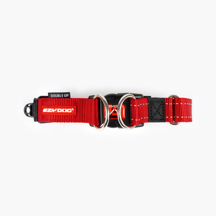 EzyDog Double Up Collar - Red