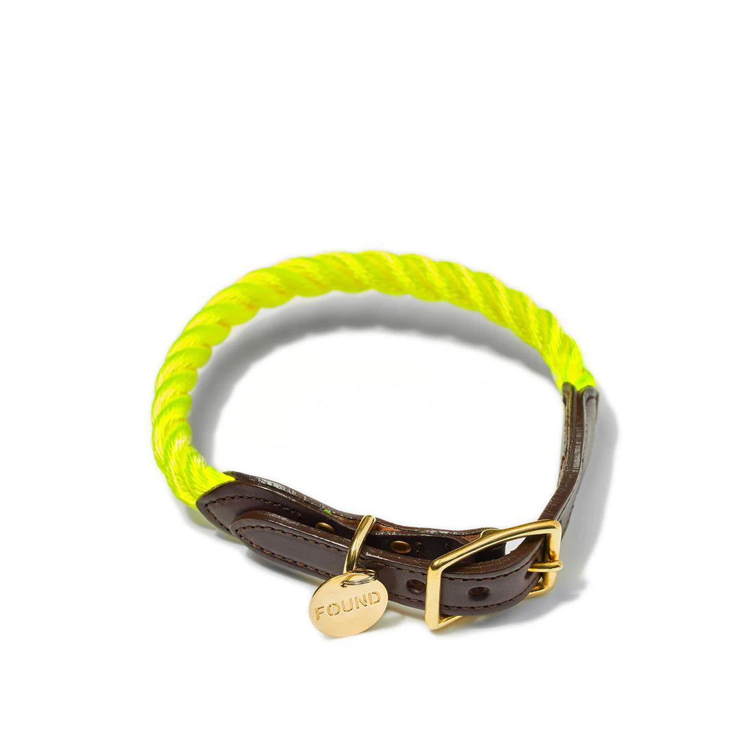 Found My Animal New York Collar - Neon Yellow