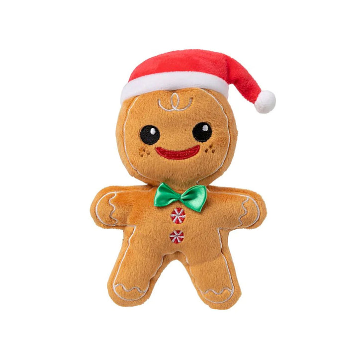 Fuzzyard Mr and Mrs Gingerbread Dog Toy - Christmas