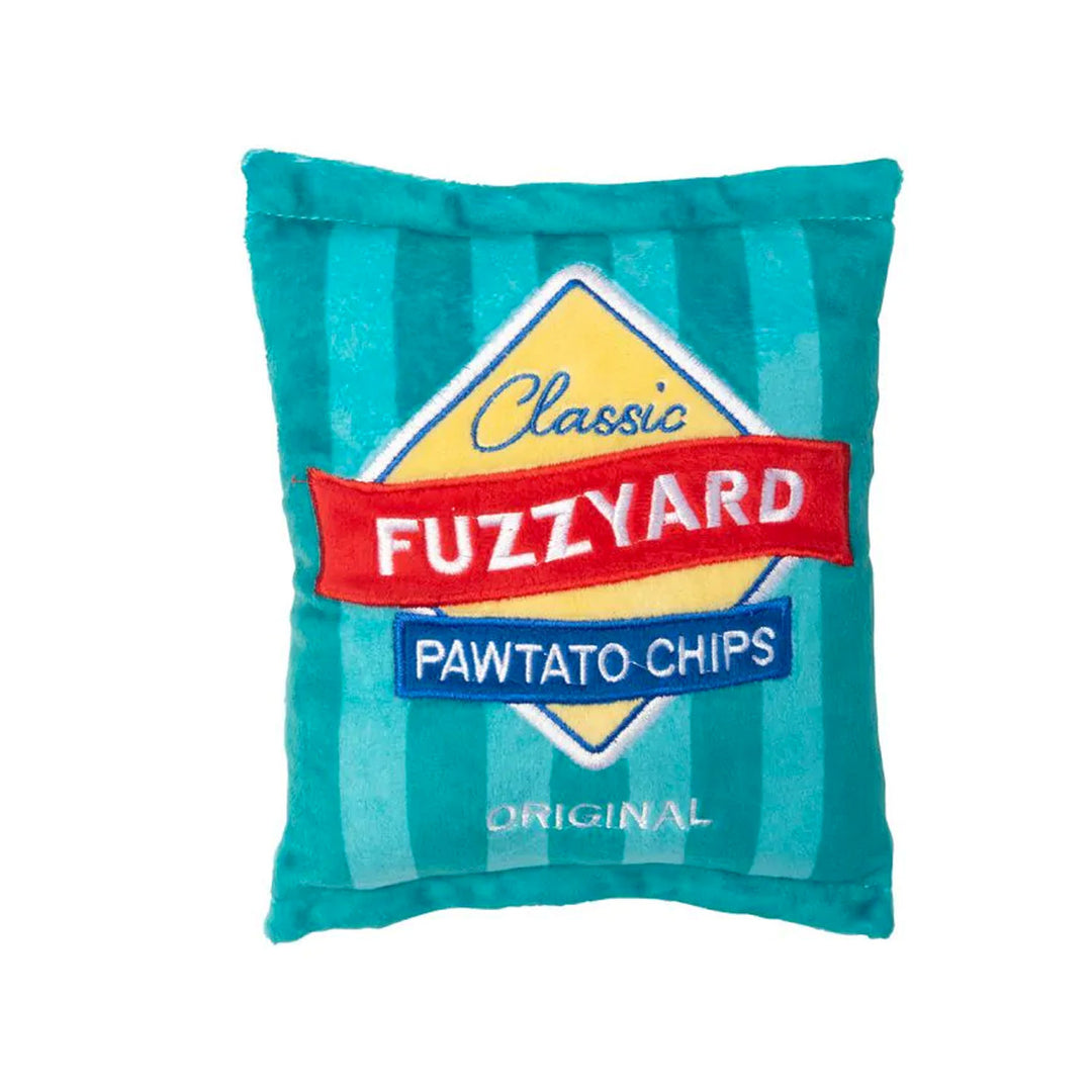 Plush Dog Toy Pawtato Chips