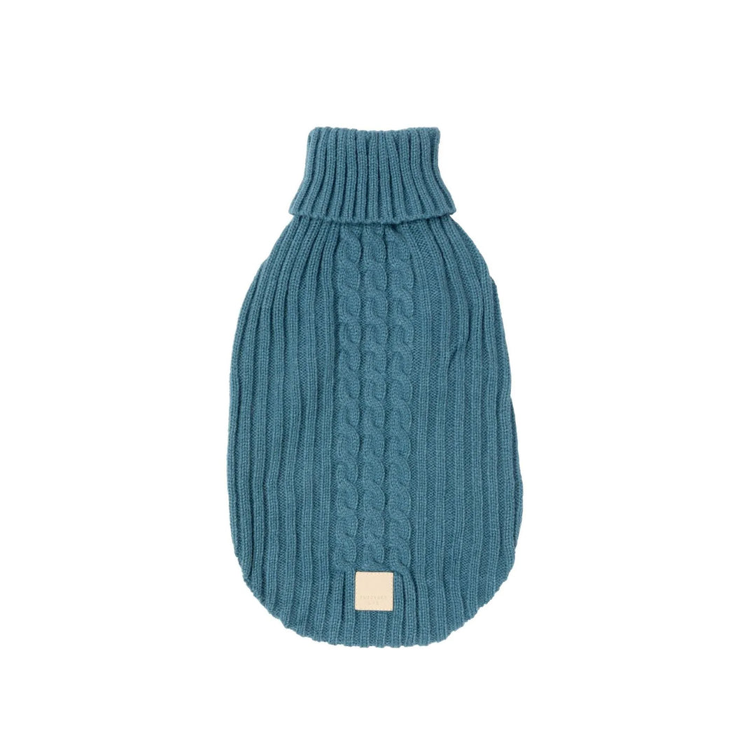 Knitted Sweater - French Blue