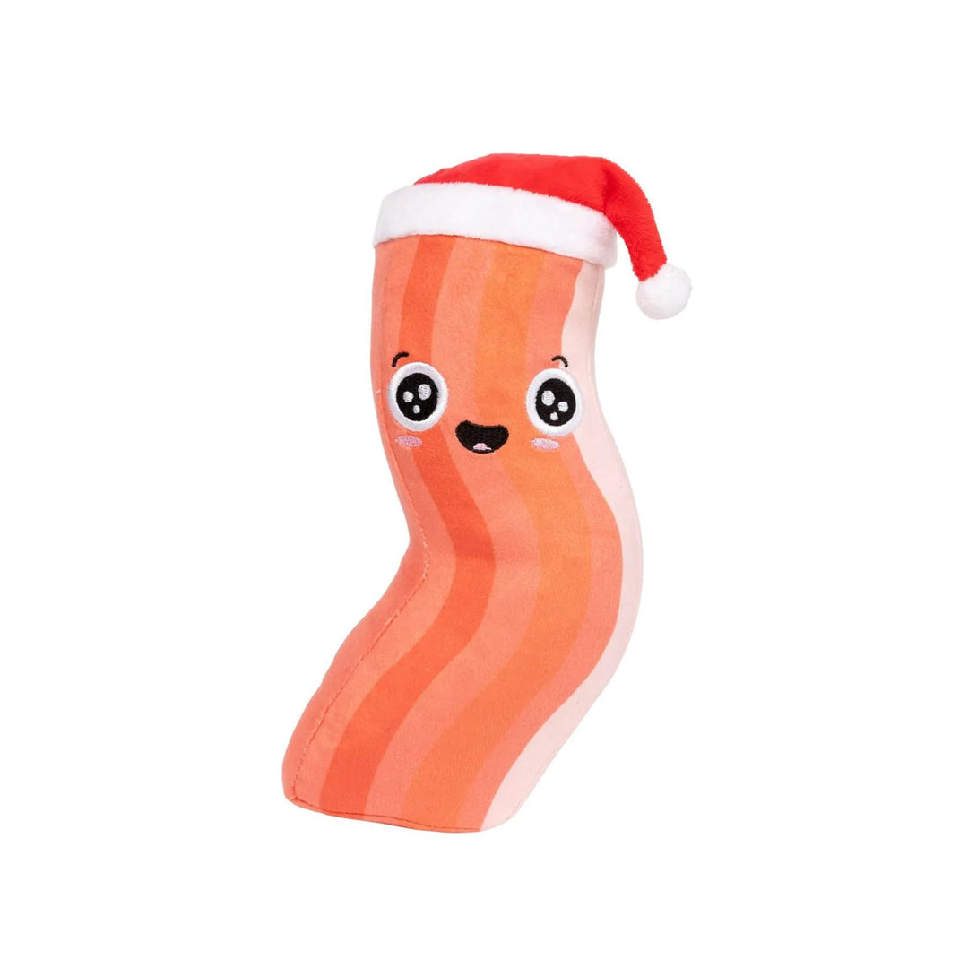 Fuzzyard Howlidays Dog Toy - Bacon-ing To Look A Lot Like Xmas