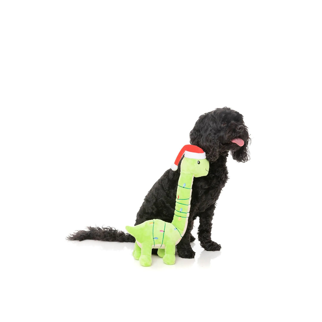 Fuzzyard Howlidays Dog Toy - Lit-a-Saurus