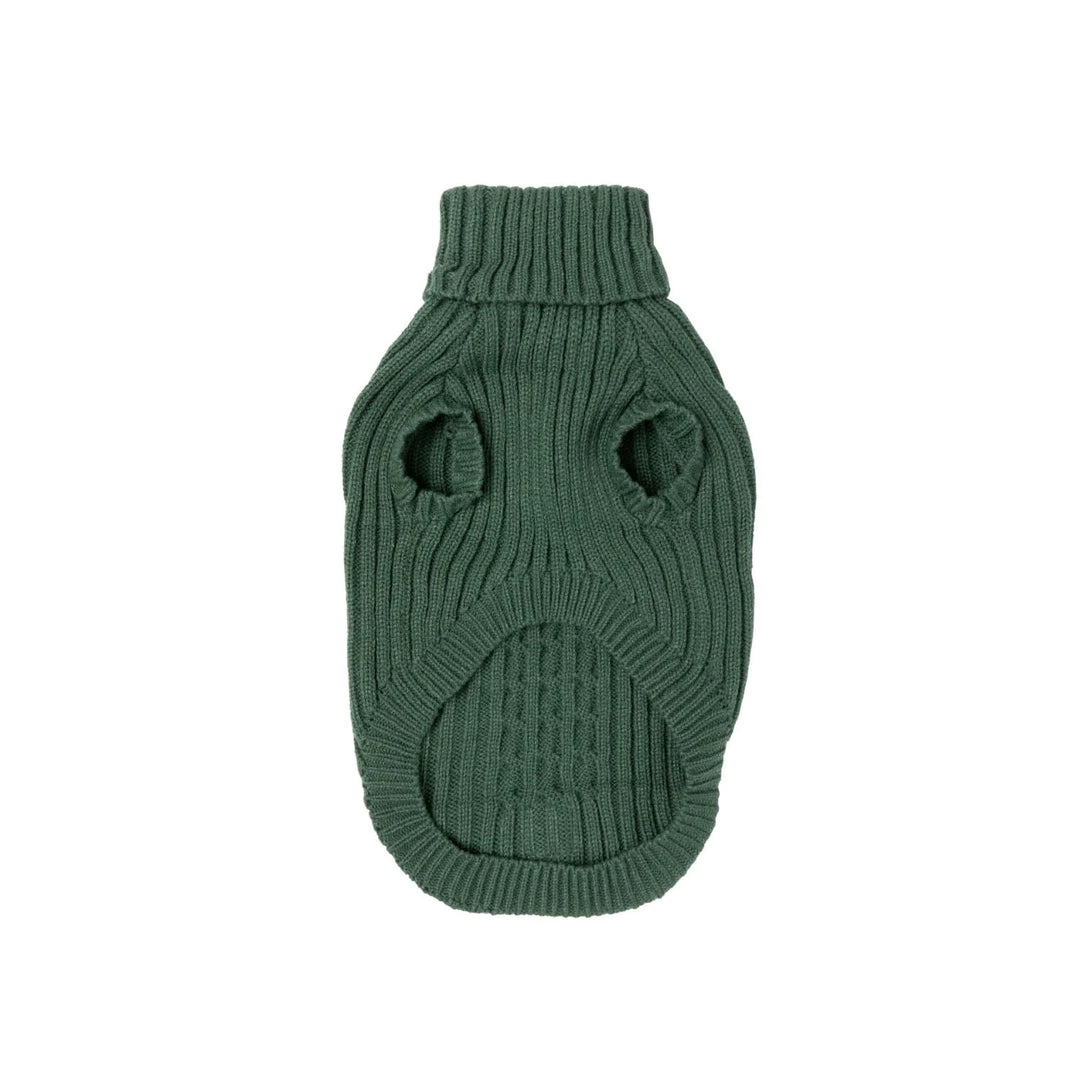 Knitted Sweater - Myrtle Green