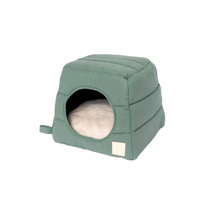 Fuzzyard Life Cat Cubby - Myrtle Green