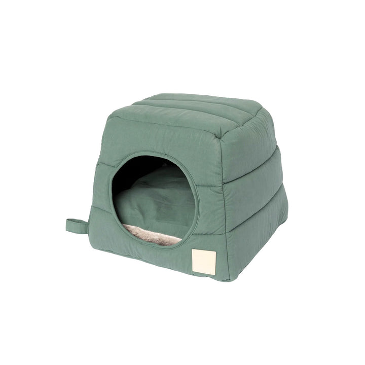 Fuzzyard Life Cat Cubby - Myrtle Green