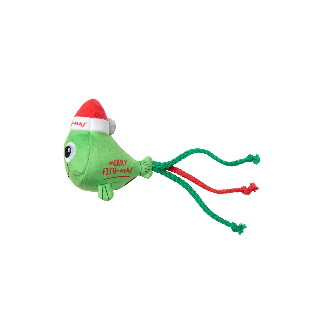 Fuzzyard Meowlidays Cat Toy - Merry Fishmas