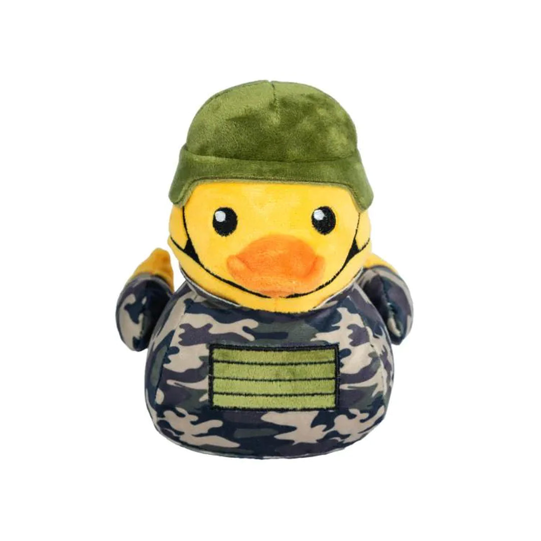 Plush Dog Toy Duck - Commanduck