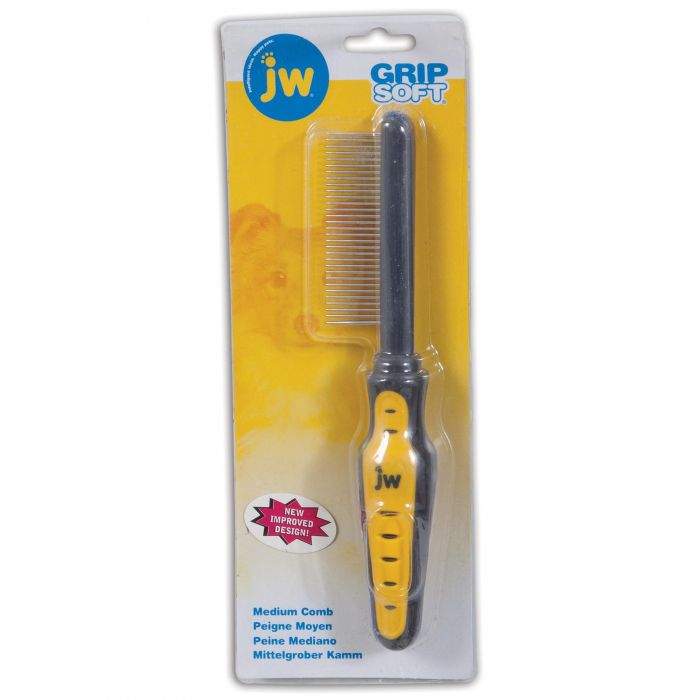 Gripsoft Steel Fine Tooth Comb - Cat & Dog