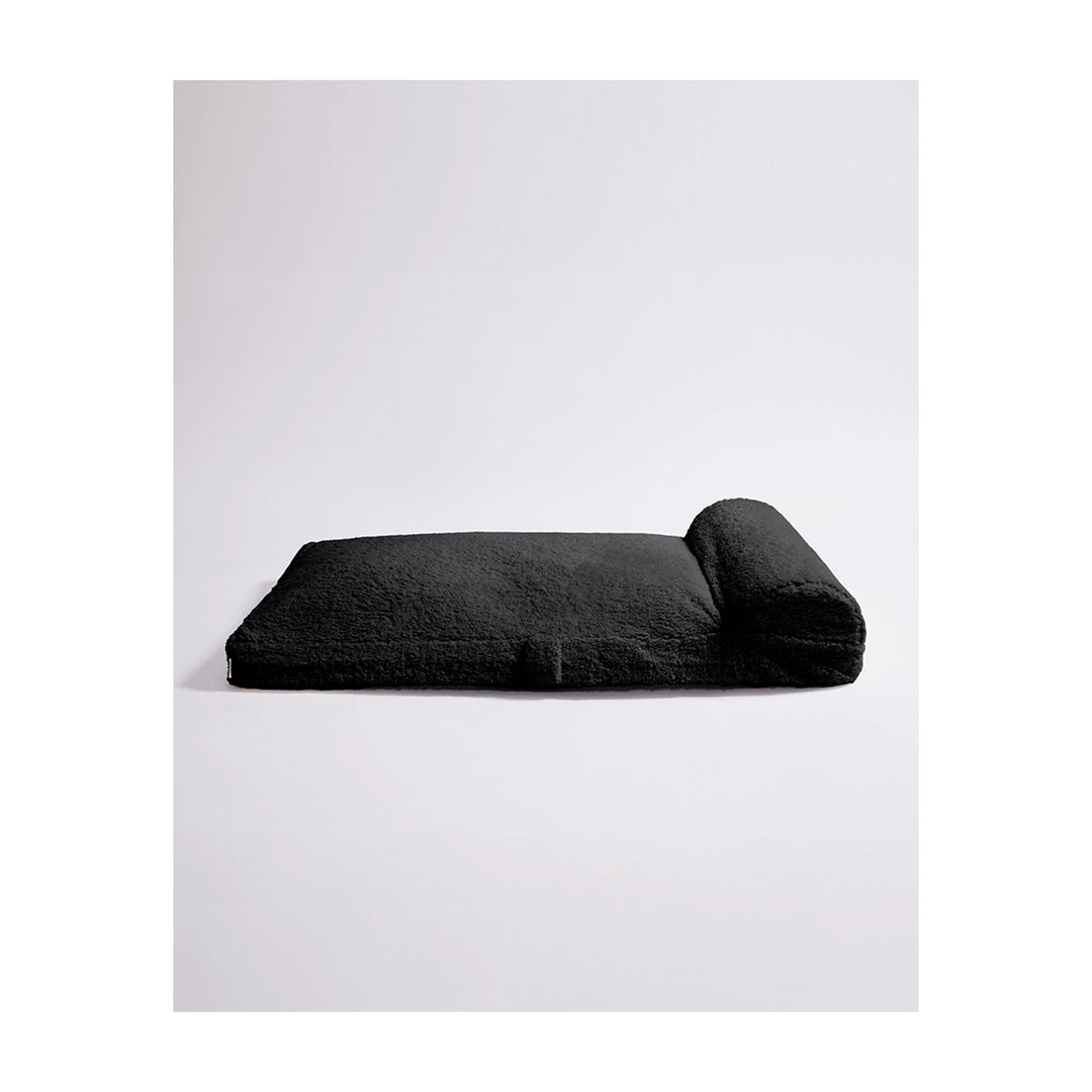 Hommey Faux Fur Pet Bed - Charcoal