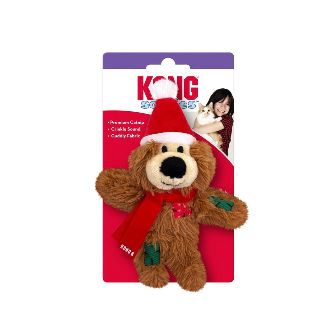 Kong Holiday Softies Cat Toy - Christmas