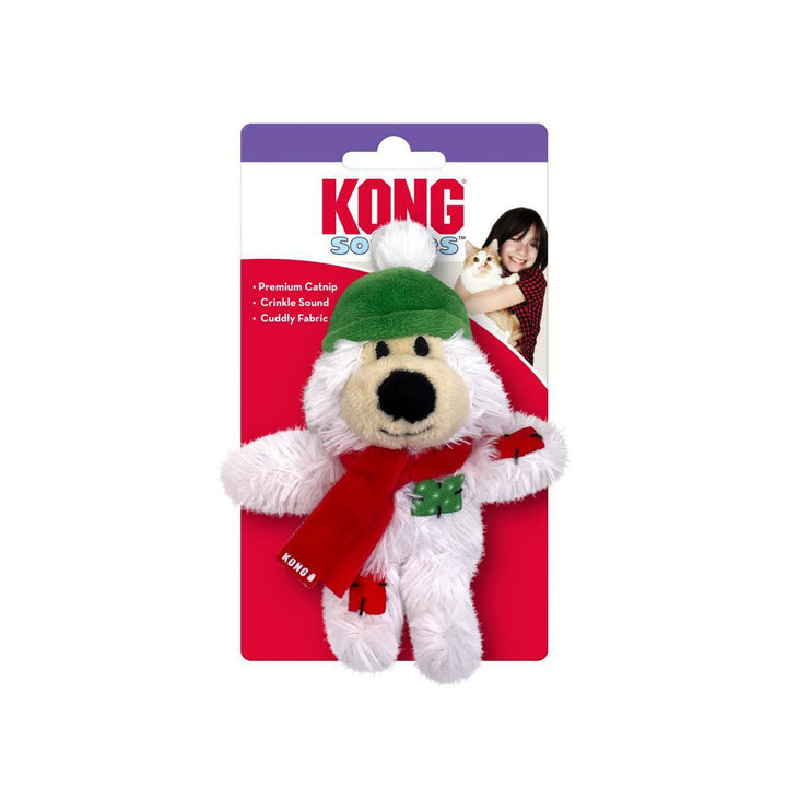 Kong Holiday Softies Cat Toy - Christmas