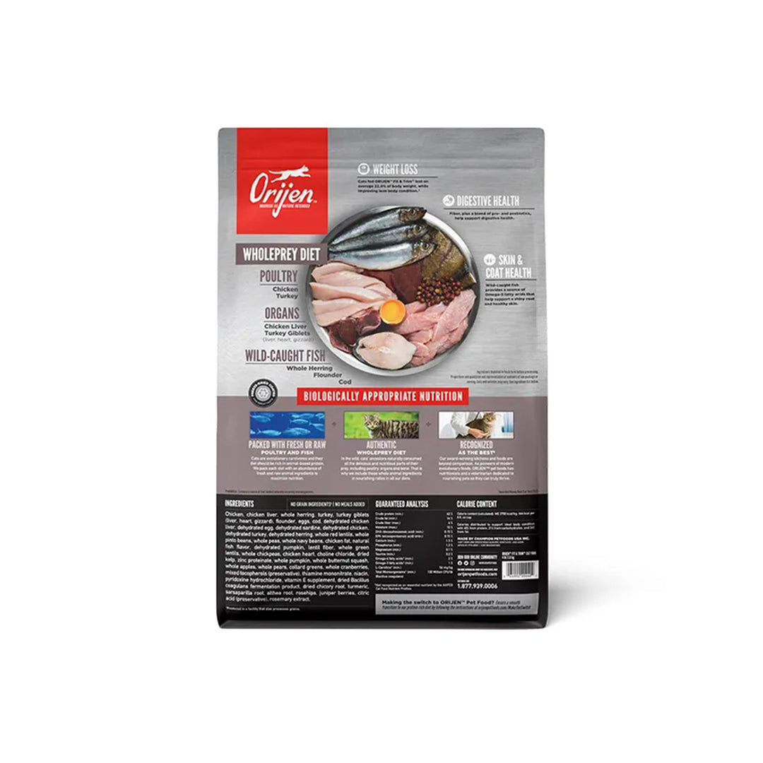 Orijen Fit & Trim Cat Food - 1.8kg