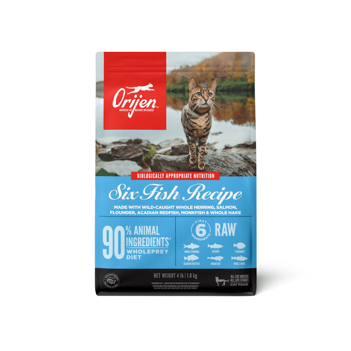 Orijen Six Fish Recipe Cat Food - 1.8kg