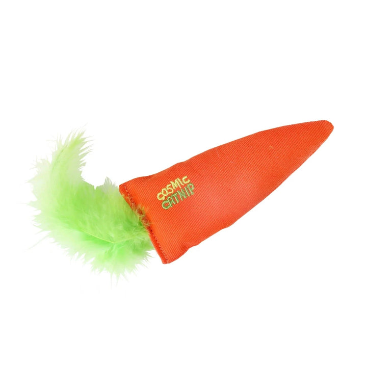 Cosmic Catnip Filled Carrot Toy