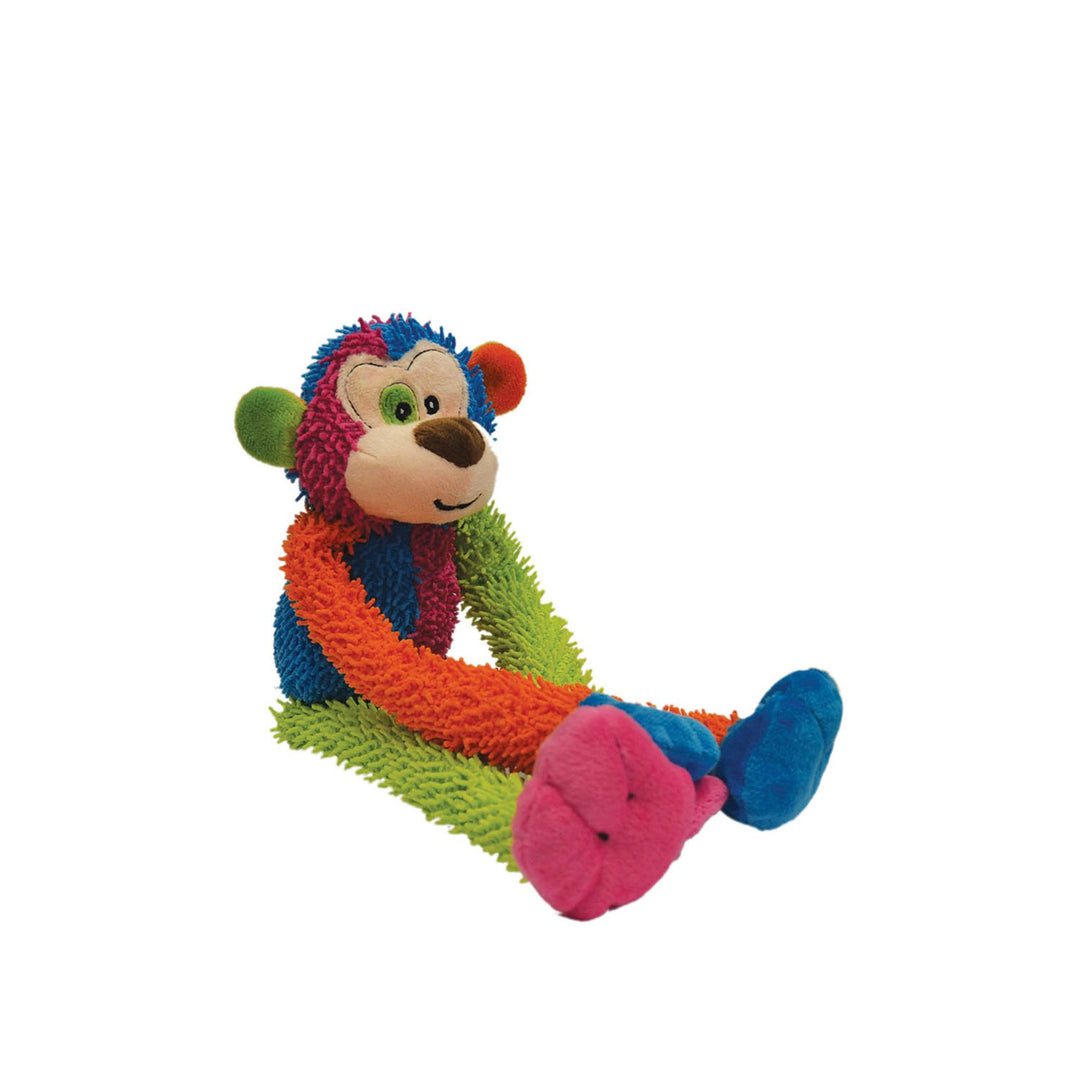 Scream Crew Monkey Dog Toy - Multicolour