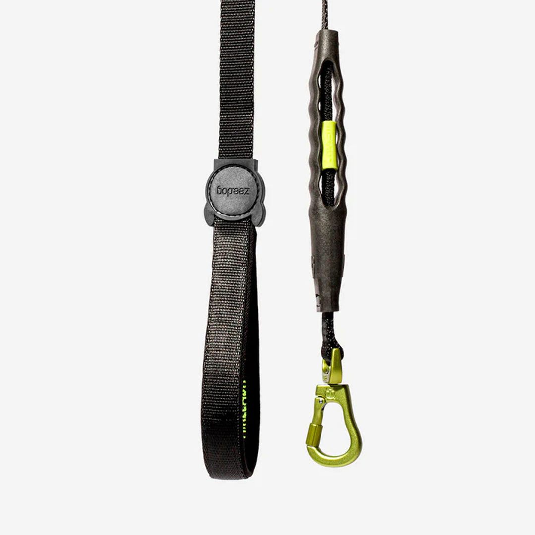 Zee.dog Air Leash - Black / Neon