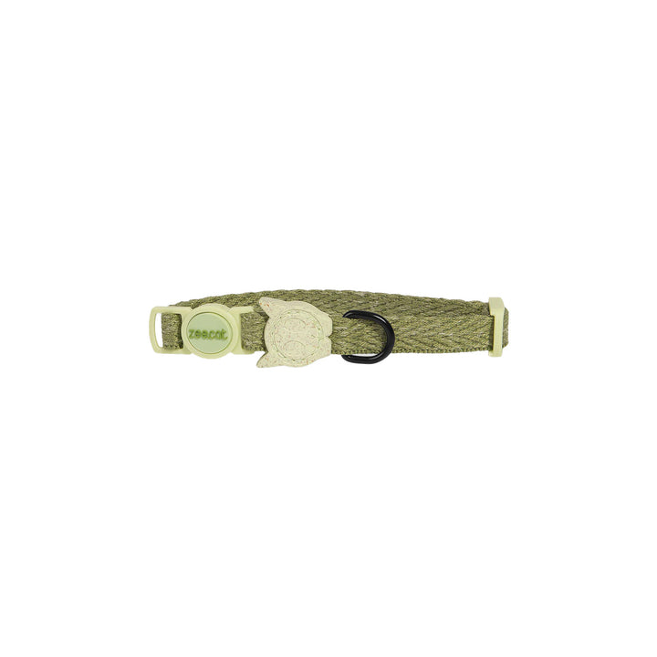 Zee.Cat Naturals Cat Collar - Moss