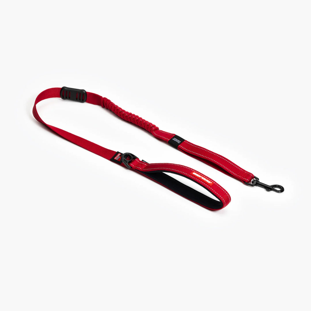 EzyDog Zero Shock Leash - Red 64cm / 120cm