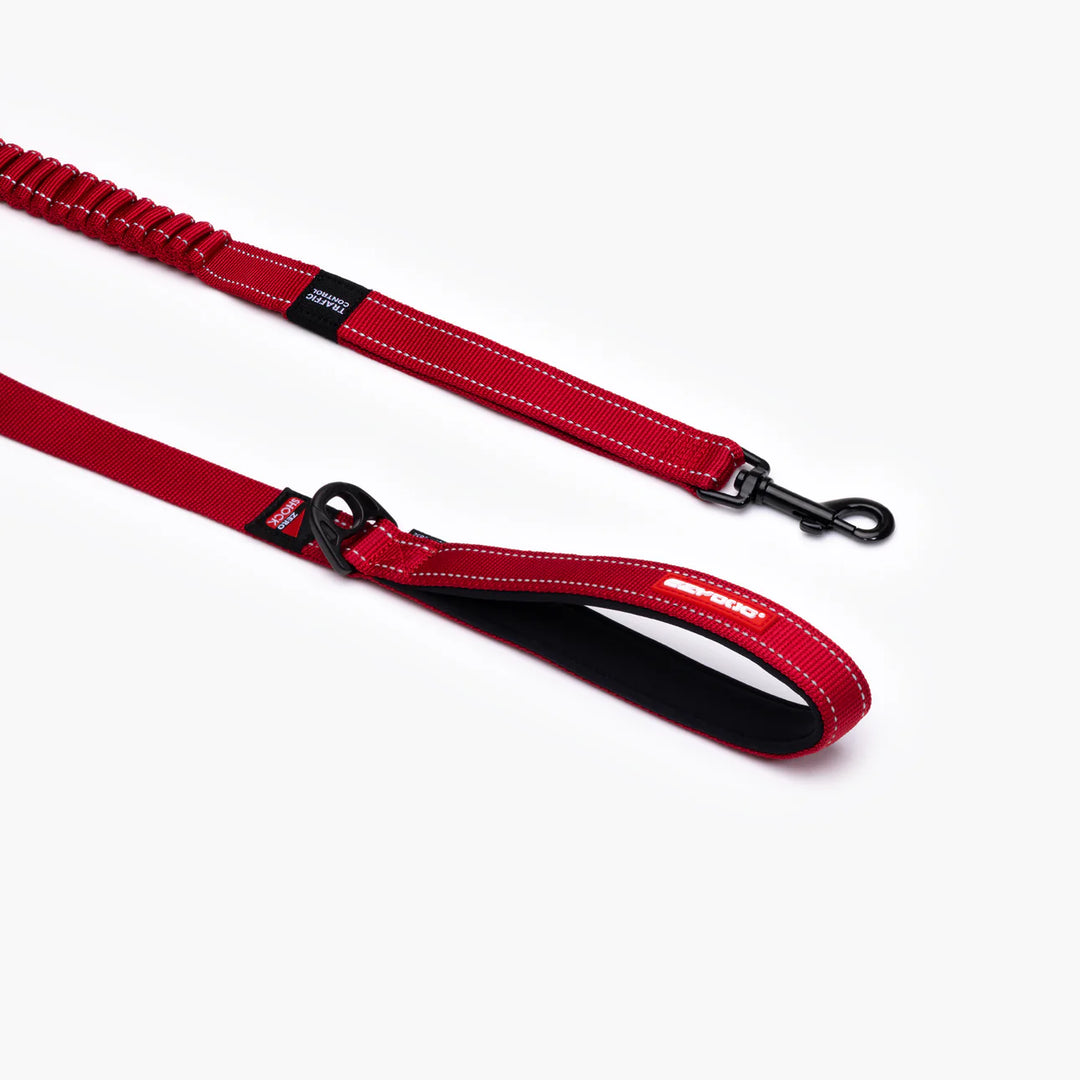 EzyDog Zero Shock Leash - Red 64cm / 120cm