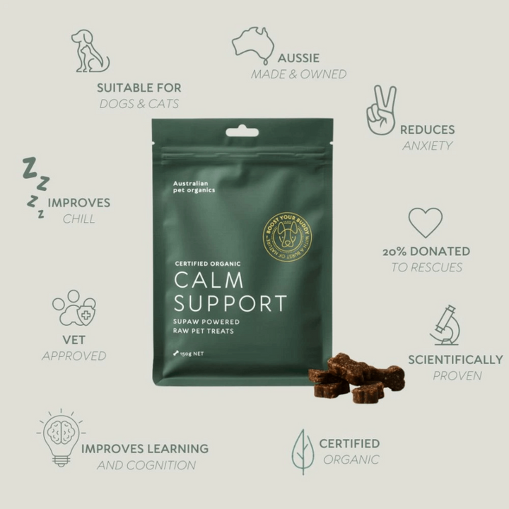 APOrganics Calm Support Dog Treats - 150g