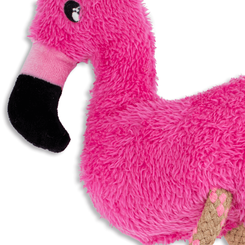 Beco Dog Toy - Fernando The Flamingo