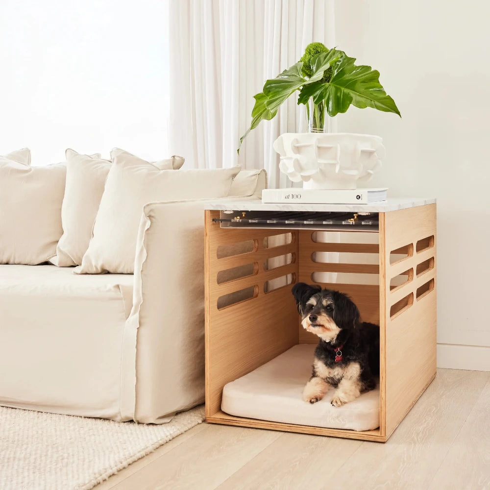 Koozi - Dog Crate Side Table