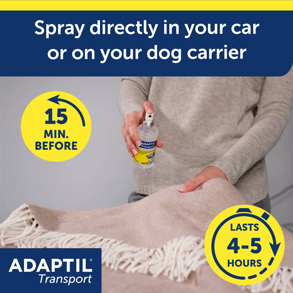 Adaptil Transport Travel Spray For Dogs - 60mL