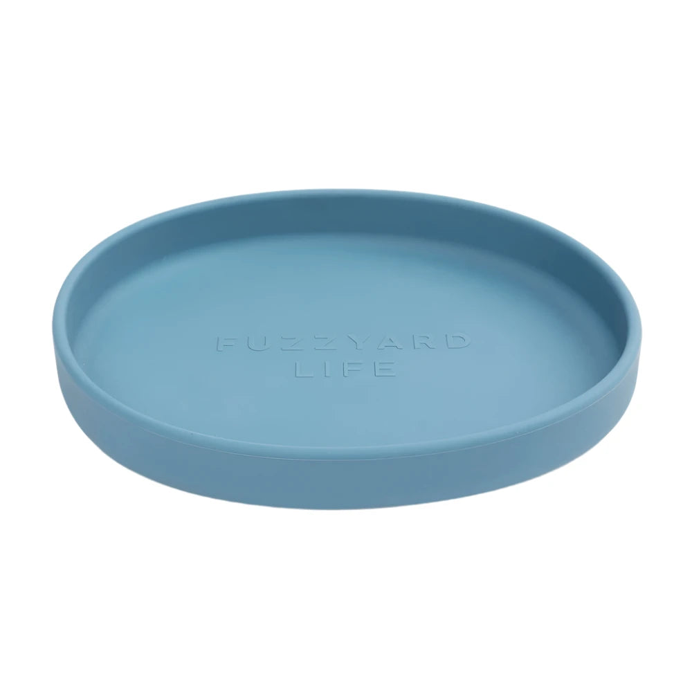 Fuzzyard Life Silicone Cat Dish - French Blue