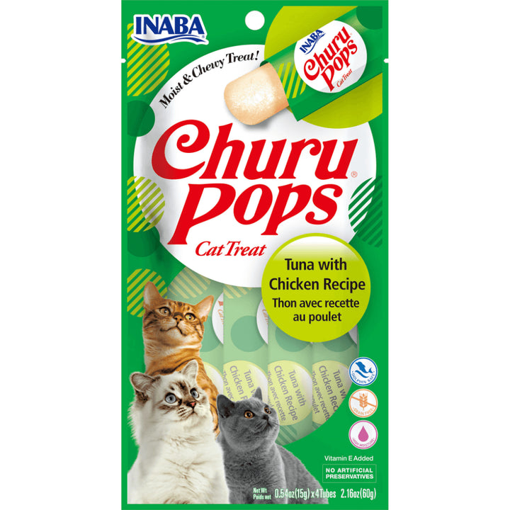 INABA Churu Pops - Tuna With Chicken